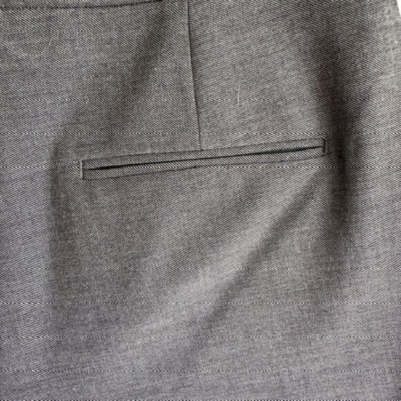 Ann Taylor Women’s 8 Gray The Straight Bi‑Stretch Pants High Rise Trousers NWT - Picture 6 of 13